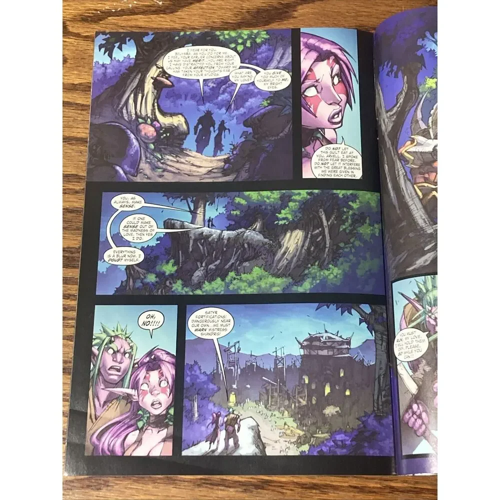 World Of Warcraft: Curse Of The Worgen #2 Comic Book Neilson Waugh Lullabi 2011